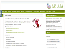 Tablet Screenshot of pasiata.pl